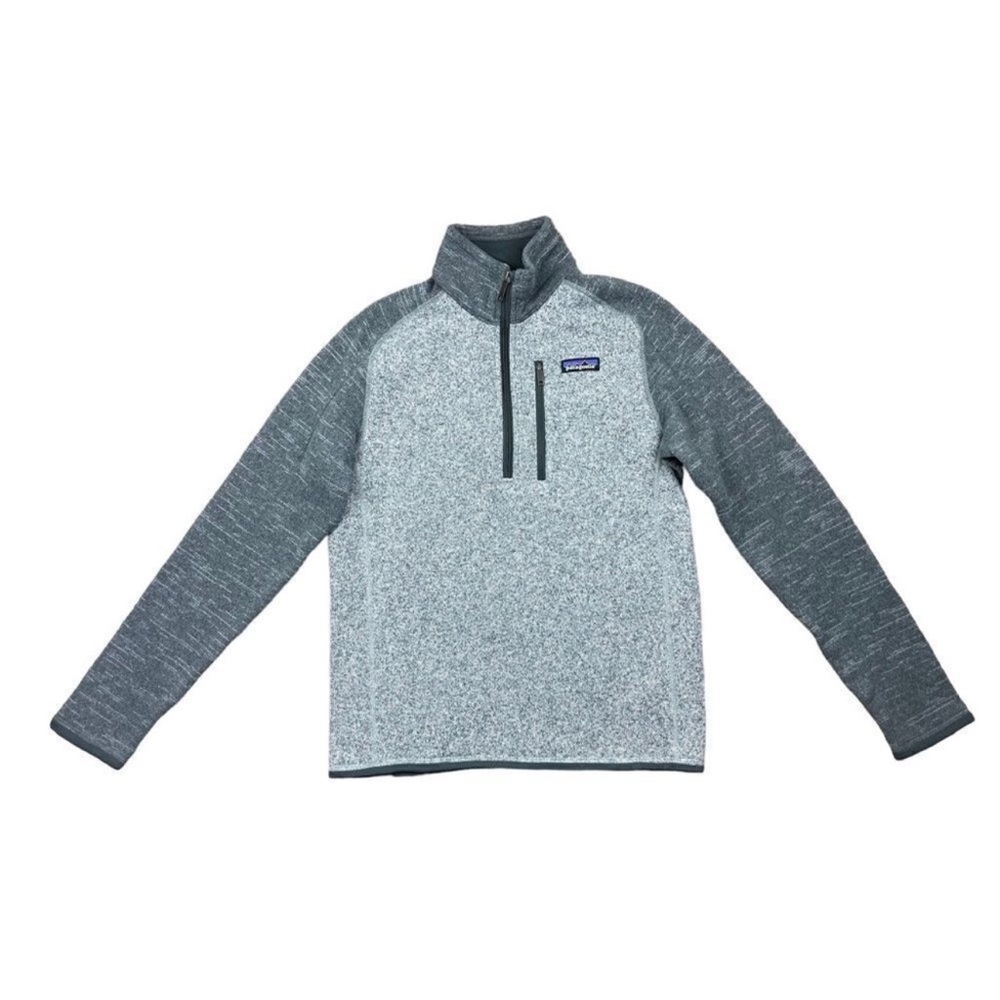 Patagonia 1/2 zip grey better sweater